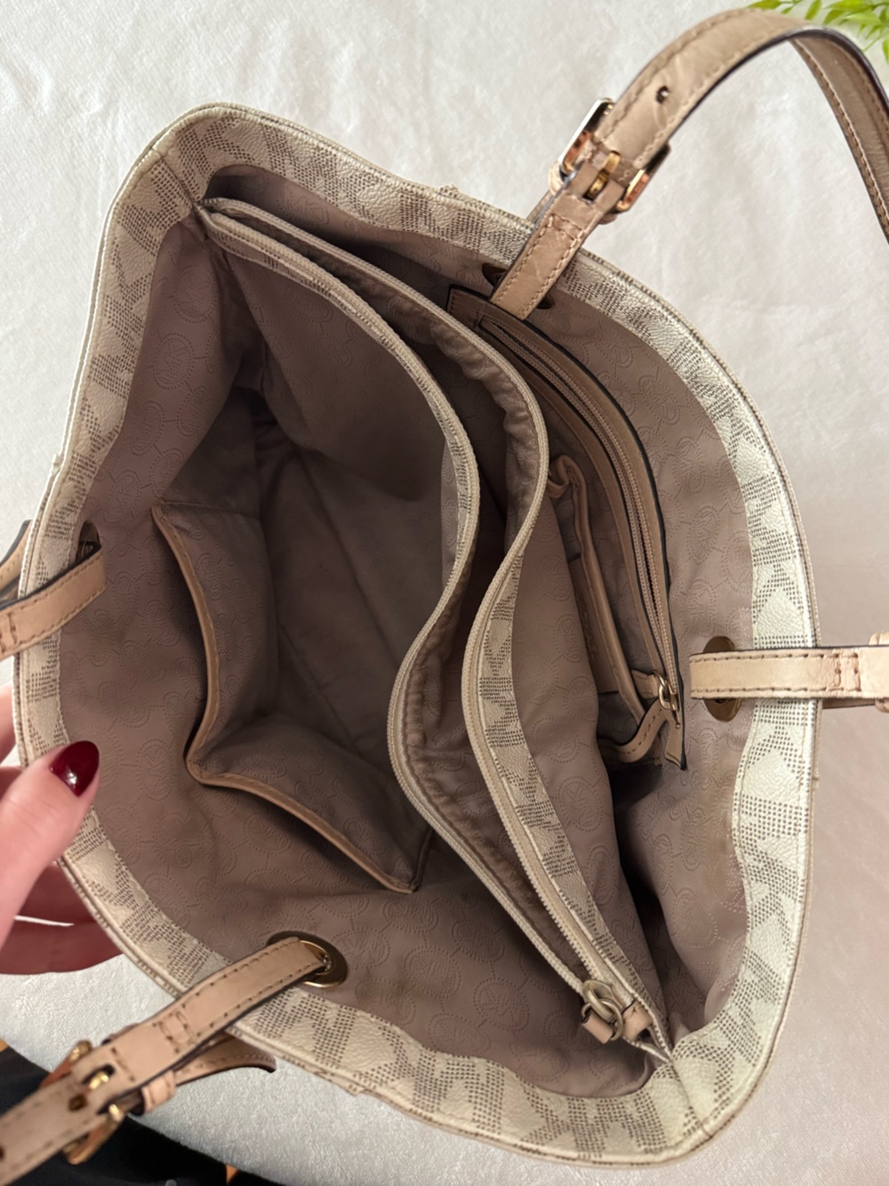 Michael Kors | Signature Logo Canvas Tote - Picture 6 of 8